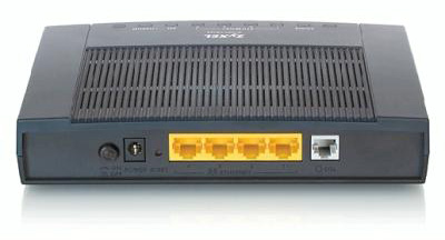 Модем ZyXEL P-660HT3 EE Annex A с 4-портовым коммутатором Ethernet