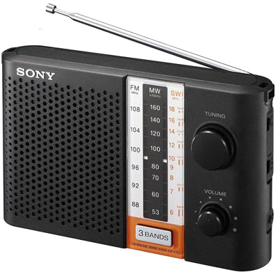 Портативный радиоприёмник Sony ICF-F12