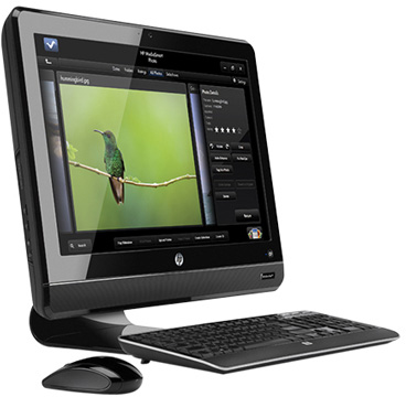 Моноблок 22" HP Omni 200-5315ru Core i3 550/1000GB/4GB/GF210 512/DVDRW/Wi-Fi/Cam/kbd/mouse/W7Pr [XT115EA]