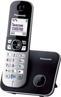 Телефон Panasonic KX-TG6811, чёрный