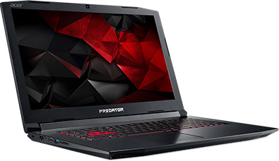 Acer Predator Helios 300 PH317 52 74GU 17.3 FHD i7 8750H 16 GF GTX 1050 ti 4G WF BT Cam W10