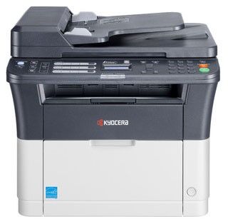 МФУ лазерный Kyocera FS-1125MFP (1102M73RU0/RUV/RU2) A4 Duplex белый