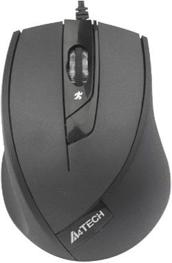 Мышь A4Tech N-600X-1 USB (черная)