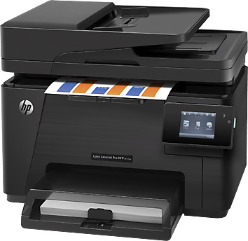 Принтер/копир/сканер HP CZ165A LaserJet Pro MFP M177fw, цветной