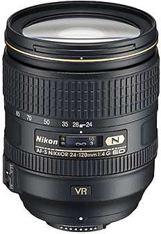 Объектив Nikon AF-S 24-120 мм f/4G ED VR