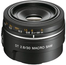 Объектив Sony 30 мм F2.8 Macro SAM [SAL-30M28]