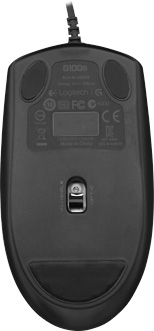 Мышь Logitech G100s Gaming Mouse USB (G-package) (910-003615) Black