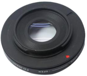 Адаптер для камер Nikon объективов Canon FD с линзой