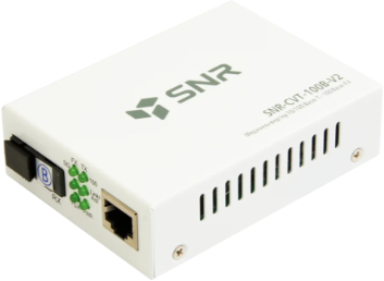 Медиаконвертер SNR Медиаконвертер 10/100-Base-T / 100Base-FX, Tx/Rx: 1550/1310нм, V2