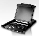 КВМ консоль ATEN 19