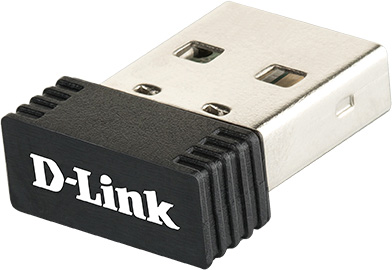 Сетевой адаптер USB 2.0 D-Link DWA-121/B1A DWA-121 USB 2.0 (ант.внутр.) 1ант.