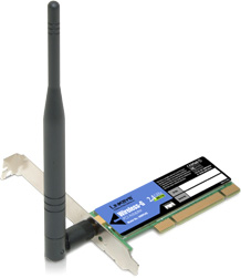 Адаптер PCI - IEEE802.11 g Linksys by Cisco WMP54G