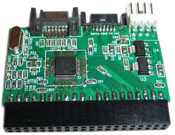 Переходник ORIENT 1S-1B ( IDE-SATA и SATA-IDE)