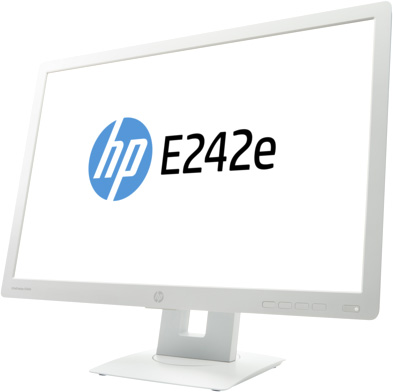 Монитор 24" HP E242e черный IPS