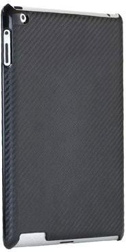 Чехол Tunewear Carbon Look для iPad 2, черный