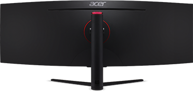Монитор 49" ACER Nitro EI491CRPbmiiipx, VA, DisplayHDR 400, 3840x1080, DP Overclock:144Hz, HDMI:120Hz, 4ms, 178°/178°, 400nits, 3000:1, 2xHDMI + DP + Колонки 3Wx2