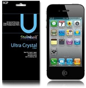 Защитная пленка SGP Steinheil LCD Film Ultra Crystal для iPhone 4/4S [SGP08309]