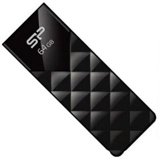 Флеш Диск Silicon Power 64Gb Ultima U03 SP064GBUF2U03V1K USB2.0 черный