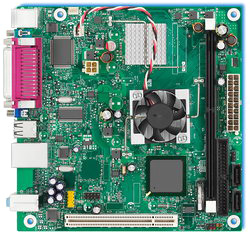 Мат. плата P5 Intel D945GCLF2 + встроенный процессор Intel Atom 330 (Dual Core)
