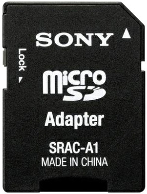 Карта памяти 8 Гб Micro SDHC Sony Class 10, с адаптером [SR8UY3A]