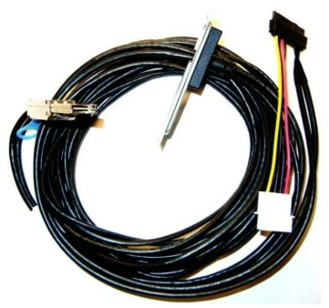 Комплект кабелей HPE StoreEver 4m Mini SAS (SFF-8088) LTO Drive Cable for 1U Rack Mount Kit