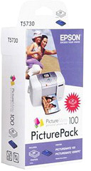 Картридж + бумага Epson T573-040 PictureMate 100 (10x15, 135 листов)