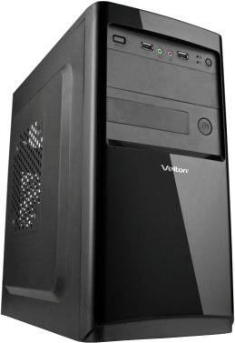 Корпус Velton 7802A-D 450W, midiATX 2.03 (без шнура)