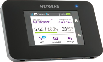 Точка доступа NetGear AC790-100EUS 4G/Wi-Fi черный
