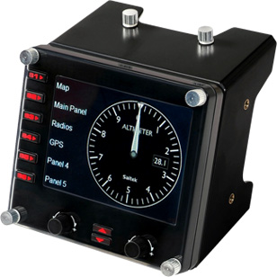 Контроллер игровой Logitech G Saitek Pro Flight Instrument Panel (945-000008)