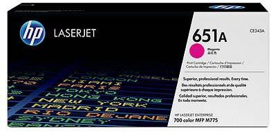 Картридж HP 651A лазерный пурпурный (16000 стр)