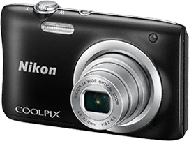 Цифровая фотокамера Nikon COOLPIX A100 Black