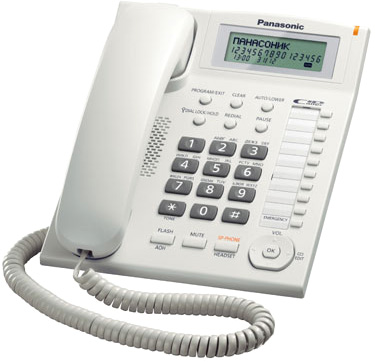 Телефон Panasonic KX-TS2388 белый