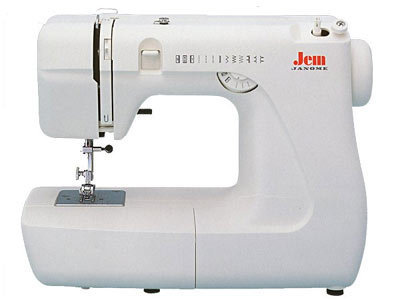 Швейная машина Janome Jem 639, цвет: белый