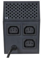 PowerCom Raptor RPT-600A ИБП {600 ВА/ 360 Вт, AVR, 3 xC13 с резервным питанием} (792801)
