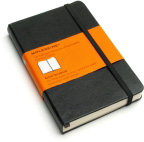 Записная книжка "Classic" (в линейку), Moleskine, Pocket, черный (арт. MM710)