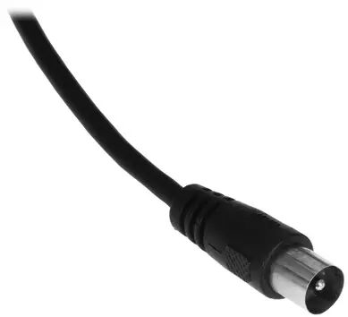 Антенна телевизионная Gal AR-465 25дБ активная черный каб.:1.5м