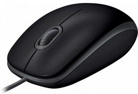 910-005508 Мышь Logitech B110 SILENT черный/серый [оптическая (1000dpi) USB2.0 для ноутбука (2but)]