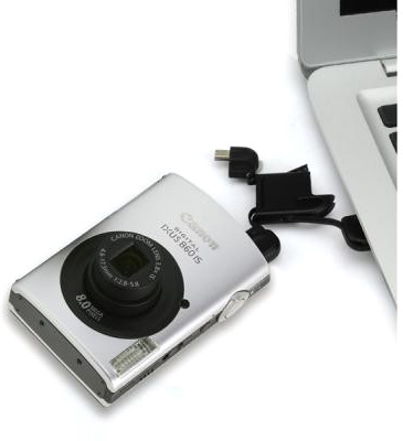 Брелок: кабель Scosche FlipSYNK [USBMM2], USB/micro+miniUSB