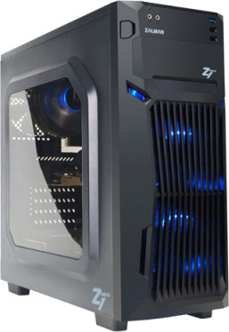 Корпус ZALMAN Z1 NEO чёрный (без б,п), midiATX 2.03
