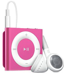 Аудиоплеер Apple iPod shuffle [MC585RP/A] 2 GB pink