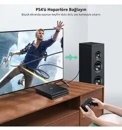 Аудиокабель UGREEN AV122 (70891) Toslink Optical Male To Male Audio Cable. Длина: 1,5 м. Цвет: черный