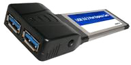 Карта ExpressCard/34 2xUSB3.0 RedChief EXU3A