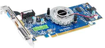 Видеокарта PCI-E AMD RadeOn HD6450 512MB DDR3 GigaByte [GV-R645D3-512I]