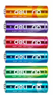 Батарея Deli Rio AAA (4шт) спайка