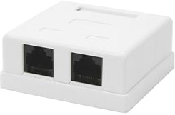 Розетка двойная RJ-45 ( 5 кат.)