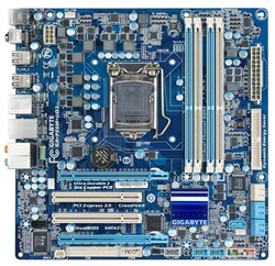 Мат. плата P7 Gigabyte GA-P55M-UD2