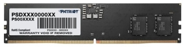 Модуль памяти DDR5 DIMM 16Gb DDR5200 Patriot Memory Signature Line (PSD516G520081)