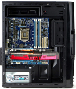 Корпус ZALMAN ZM-T3 microATX чёрный (без б,п)