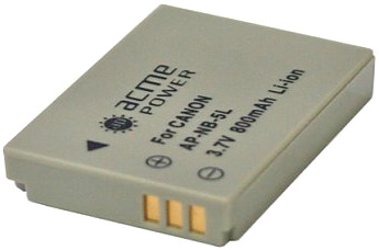Аккумулятор AcmePower NB-5L (800 мАч) для IXUS 970/ 980/ SX200 IS