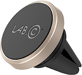 Автодержатель магнитный LAB.C Magnetic Air vent, золотистый [LABC-597-GD]